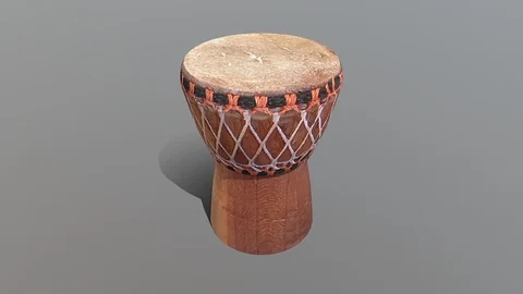 3D Render of a small Drum